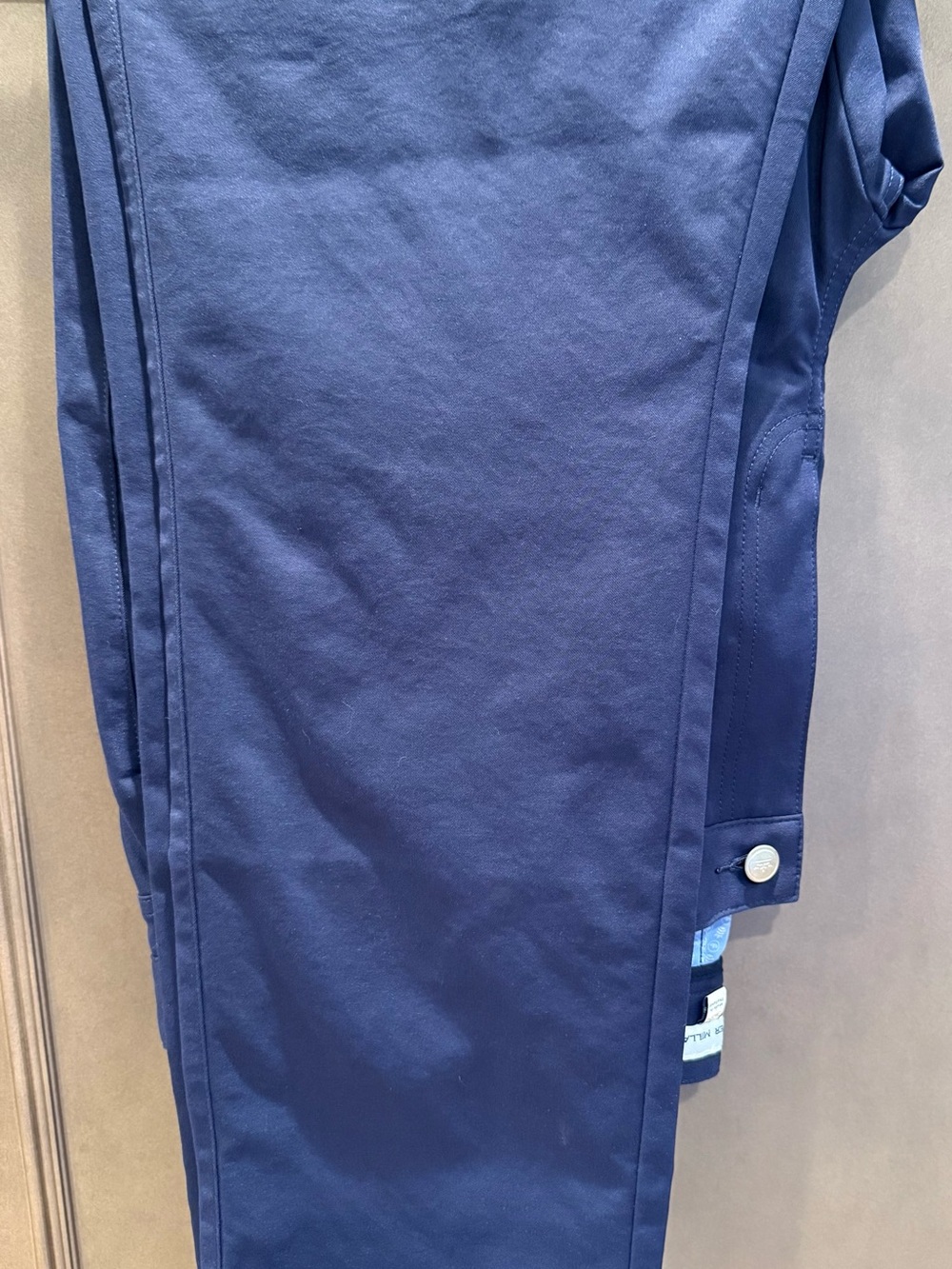 Peter Millar Men's Navy Blue Chinos